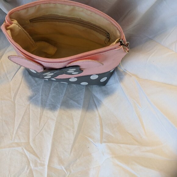 Disney Minnie Mouse Wristlet Pink/Gray - Picture 3 of 5